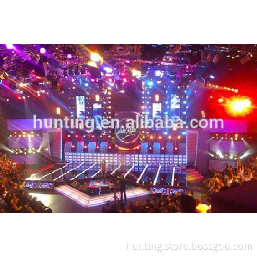 hanging led mesh curtain,free tool rental stage backdrop,P16 led light stage curtain